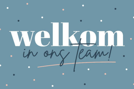 Welkom in ons team